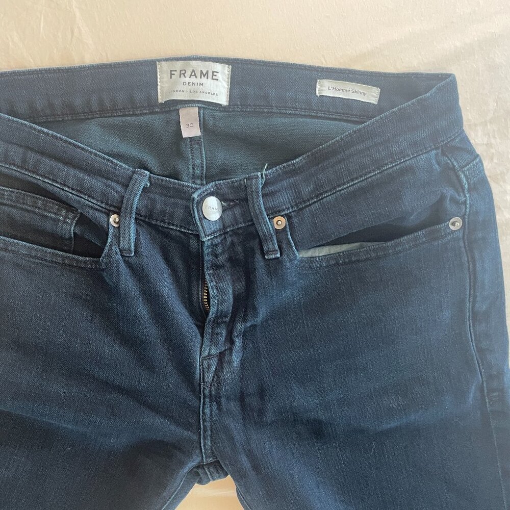 FRAME Denim L’Homme Skinny Jeans – Men’s Size 30 (31” Inseam)